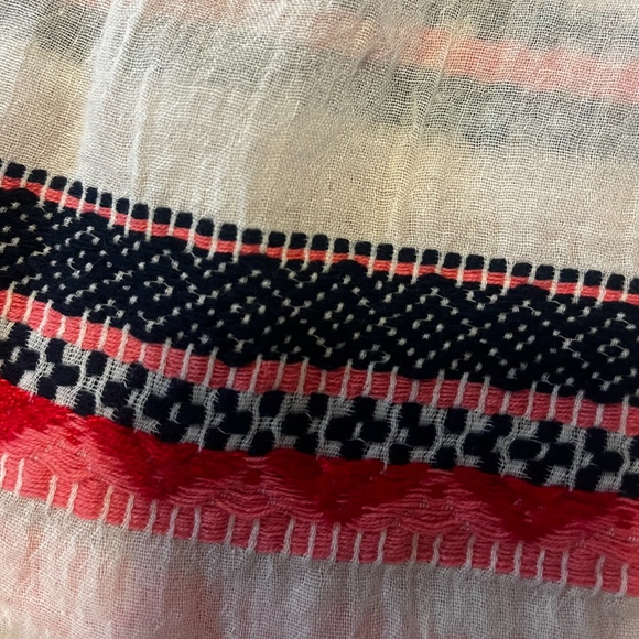 Vintage American Eagle ethnic pattern infinity scarf EUC - Picture 7 of 9